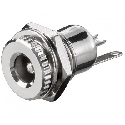 Jack hueco macho C.I. chasis 5,5x2,5mm - CON639