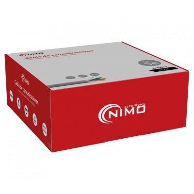 Cable para Datos Cat.5e UTP rígido interior AWG24 100m Bobina - WIR9041