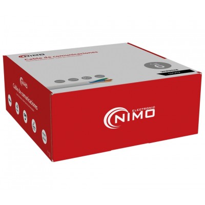 Cable para Datos Cat.6 UTP rígido interior AGW LSZH 100m Caja - WIR9028