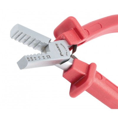 PK-CT005B - Crimpadora de punteras para cables eléctricos de Proskit