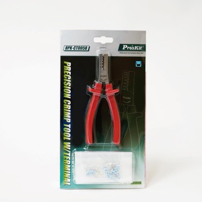 PK-CT005B - Crimpadora de punteras para cables eléctricos de Proskit