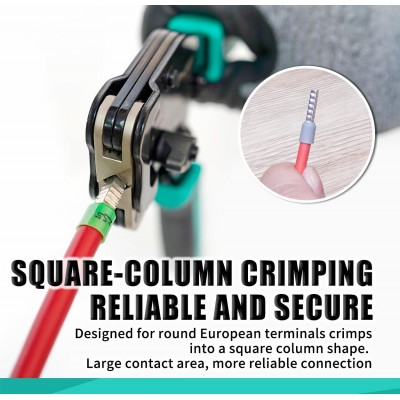 CP-470 - Crimpadora de punteras para cables eléctricos de Proskit