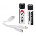 Batería de Li-Ion 1,5V AA recargable por USB-C BAT511