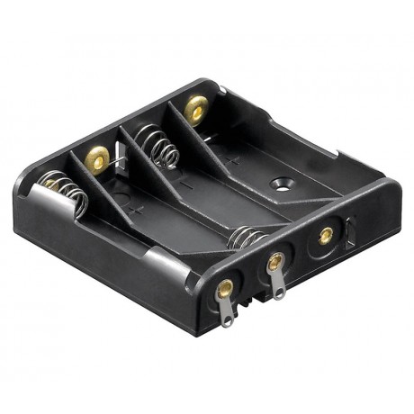 Portapilas para AAA / R03 x 4 (10 unidades) - POR014