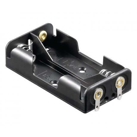 Portapilas para AA / R06 x 2 (10 unidades) - POR016