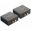 Extensor de audio estéreo hasta 1000m por cable UTP Cat5E/6 - ACTV139