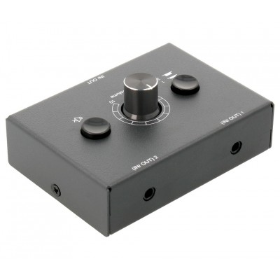 Selector Audio 2 canales,entrada o salida con control volumen ACTV142