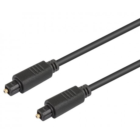 Conexión Fibra óptica 5.0mm, 10.0m, Audio Toslink macho a macho - WIR516