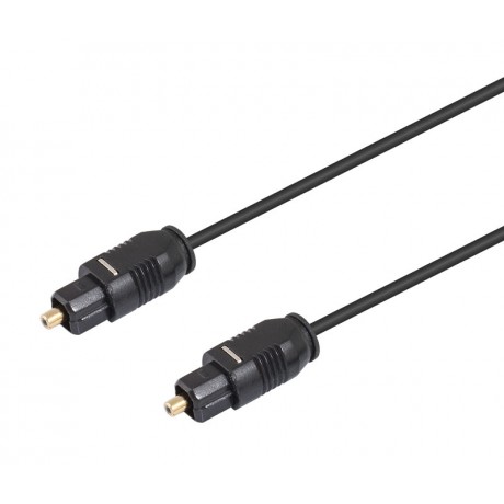Conexión Fibra óptica 2.0mm, 3.0m, Audio Toslink macho a macho - WIR504