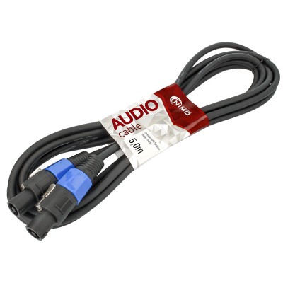 Conexión audio Speakon macho-macho, 5 metros, profesional - WIR350