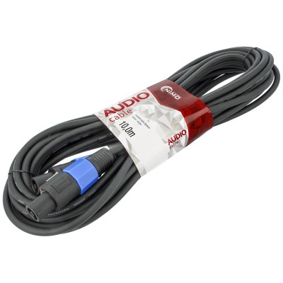 Conexión audio Speakon macho-macho, 10 metros, profesional - WIR351