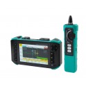 Analizador fibra óptica digital, OTDR, OPM, VFL y redes RJ45 de Proskit MT-7650
