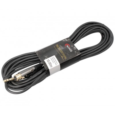 Conexión Profesional XLR-Canon hembra a Jack macho estéreo 6,3mm 10,0m - WIR397