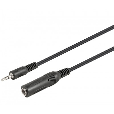 Conexión de audio Jack 3,5mm Macho a Jack 6,3mm Hembra 200mm - WIR330