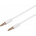 Conexión Jack estéreo 3,5mm macho a macho conectores finos 3.0m - WIR987