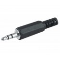Jack macho estéreo de 3,5mm (Bolsa de 25 unidades) - CON201