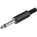 Jack macho mono 6,3mm (Bolsa de 25 unidades) - CON210