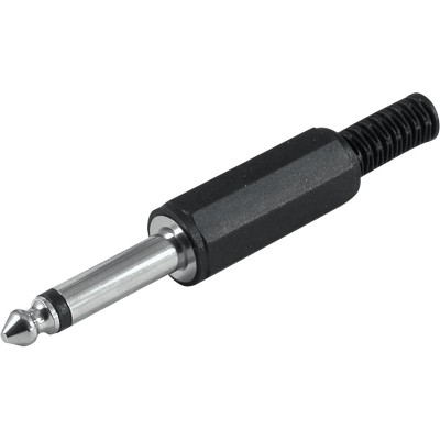 Jack macho mono 6,3mm (Bolsa de 25 unidades) - CON210