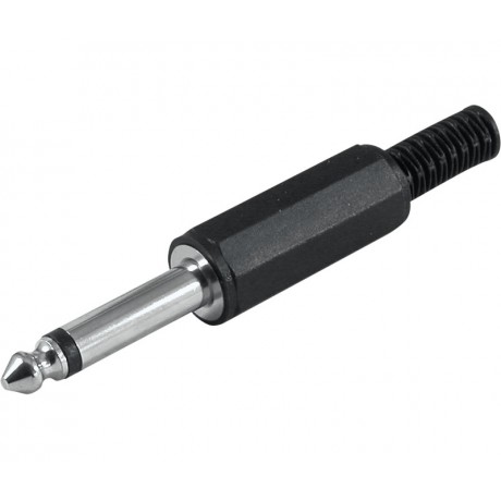 Jack macho mono 6,3mm (Bolsa de 25 unidades) - CON210