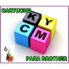Cartuchos para impresora BROTHER