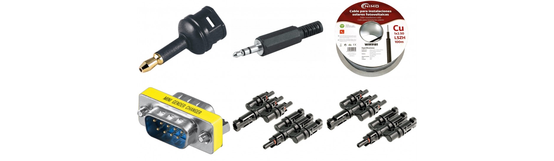 Cable, Conectores, Conexiones, Adaptadores, Conversores de Video y Audio  | Comprar Cable y Conectores