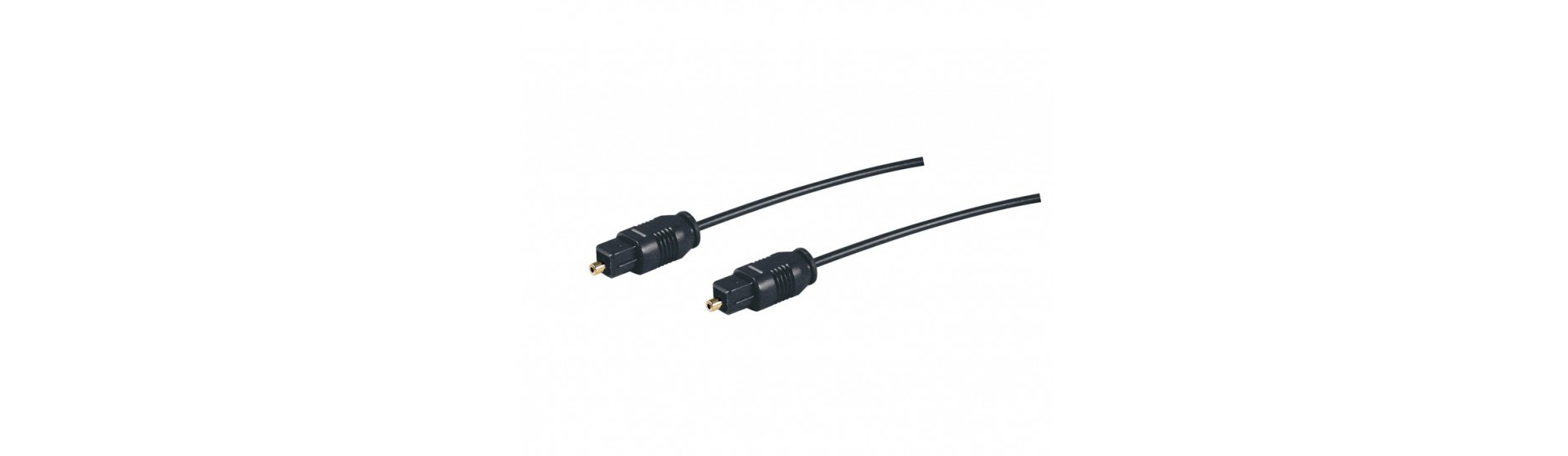 Cables y Conectores para Fibra Optica de Audio | Comprar Fibra Optica de Audio