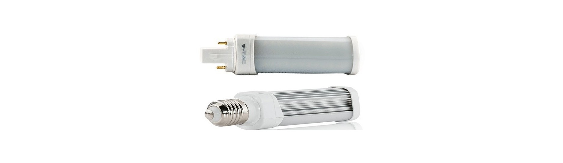 Bombillas led PL G24-E27 | Comprar Bombillas led PL G24-E27