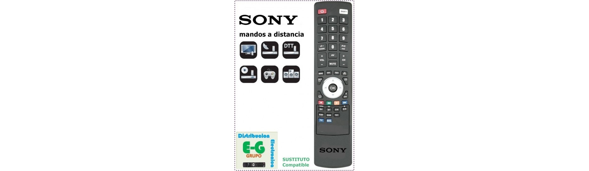 SONY Mandos para Televisión | Comprar Mandos SONY para Televisión