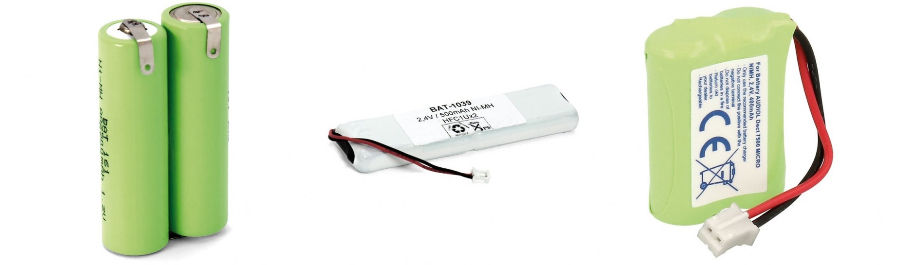 PACKS de BATERÍAS de Ni-Cd / Ni-MH | Comprar PACKS de BATERÍAS de Ni-Cd / Ni-MH