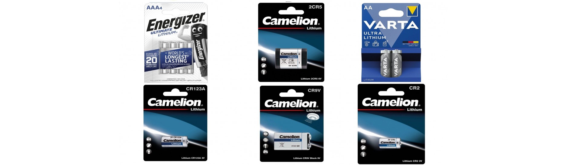 Pilas de Litio para Fotografía | Comprar Pilas de Litio para Fotografía