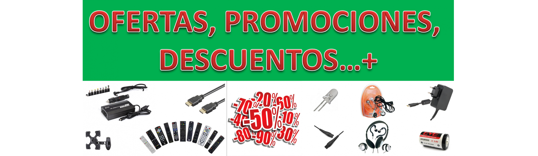 Oulet, Promociones, Descuentos en Electrónica | Comprar Mandos a Distancia