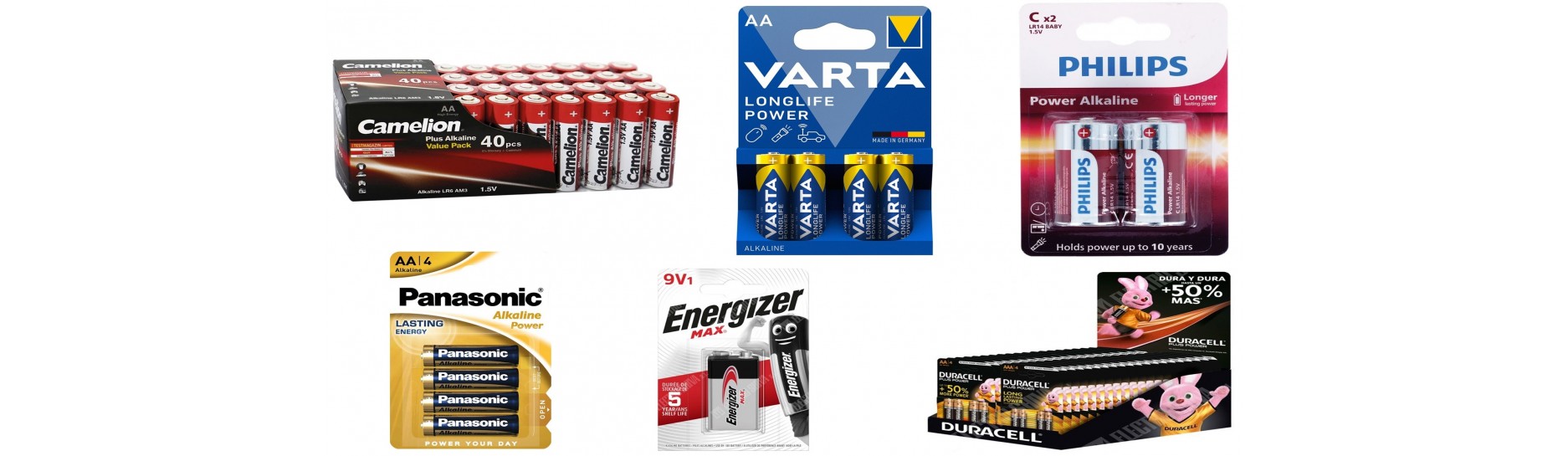 Pilas alcalinas | Comprar Pilas alcalinas