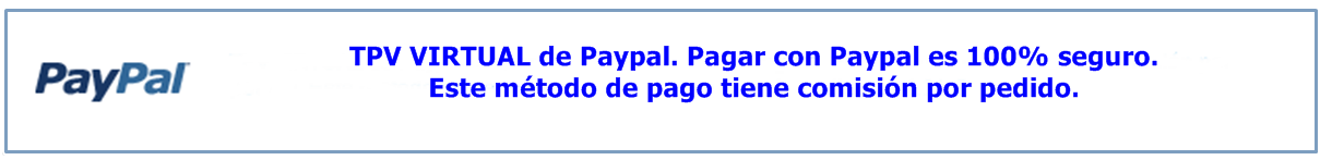 Pago con Tarjeta de Crédito a través de las pasarelas de pago seguro de PayPal